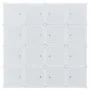 Organizador de cubos almacenamiento 16 cubos varillas colgar PP by , Clothing and closet storage - Ref: Foro24-4019585, Price...