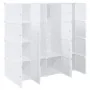 Organizador de cubos almacenamiento 16 cubos varillas colgar PP by , Clothing and closet storage - Ref: Foro24-4019585, Price...