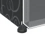 Estantería de cubos con 8 compartimentos y puertas PP negro by , Shoe racks and shoe organizers - Ref: Foro24-4019579, Price:...