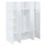 Organizador de cubos almacenamiento 20 cubos varillas colgar PP by , Clothing and closet storage - Ref: Foro24-4019587, Price...