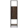 Aparador alto madera ingeniería marrón roble 35,5x35x139cm by , Sideboards - Ref: Foro24-849038, Price: 86,58 €, Discount: %