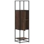 Aparador alto madera ingeniería marrón roble 35,5x35x139cm by , Sideboards - Ref: Foro24-849038, Price: 86,58 €, Discount: %