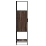 Aparador alto madera ingeniería marrón roble 35,5x35x139cm by , Sideboards - Ref: Foro24-849038, Price: 86,58 €, Discount: %