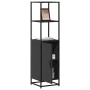 Aparador alto madera de ingeniería y metal 35,5x35x139 cm de , Aparadores - Ref: Foro24-849044, Precio: 82,00 €, Descuento: %