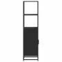 Aparador alto madera de ingeniería y metal 35,5x35x139 cm de , Aparadores - Ref: Foro24-849044, Precio: 82,00 €, Descuento: %