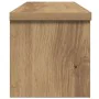 Estantes de cocina apilables 2 uds roble artesanal 50x15x16 cm von , Behälter für Küchenutensilien - Ref: Foro24-860498, Prei...