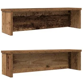 Estantes de cocina apilables 2 uds madera vieja 60x15x16 cm von , Behälter für Küchenutensilien - Ref: Foro24-860514, Preis: ...