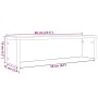Estantería cocina apilable madera ingeniería gris sonoma de , Contenedores para utensilios de cocina - Ref: Foro24-860509, Pr...