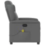 Sillón de masaje reclinable de tela gris oscuro de , Sillones - Ref: Foro24-4015587, Precio: 205,63 €, Descuento: %
