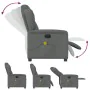 Sillón de masaje reclinable de tela gris oscuro de , Sillones - Ref: Foro24-4015587, Precio: 205,63 €, Descuento: %