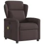 Sillón de masaje reclinable de tela marrón oscuro von , Sessel - Ref: Foro24-4015591, Preis: 204,49 €, Rabatt: %