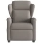 Sillón de masaje reclinable de tela gris taupé de , Sillones - Ref: Foro24-4015593, Precio: 203,84 €, Descuento: %