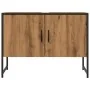 Mueble de lavabo madera de ingeniería roble artisan 80x33x60 cm de , Tocadores de baño - Ref: Foro24-857705, Precio: 72,37 €,...