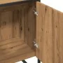 Mueble de lavabo madera de ingeniería roble artisan 80x33x60 cm de , Tocadores de baño - Ref: Foro24-857705, Precio: 72,37 €,...
