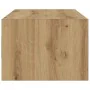 Mueble de TV con luces LED roble artisan 100X35,5x25 cm by , TV Furniture - Ref: Foro24-860246, Price: 85,91 €, Discount: %