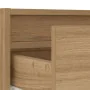 Mueble de TV con luces LED roble artisan 100X35,5x25 cm by , TV Furniture - Ref: Foro24-860246, Price: 85,91 €, Discount: %