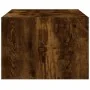 Mueble de TV con luces LED roble ahumado 75x35,5x25 cm by , TV Furniture - Ref: Foro24-860233, Price: 70,40 €, Discount: %