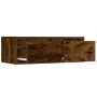 Mueble de TV con luces LED roble ahumado 75x35,5x25 cm by , TV Furniture - Ref: Foro24-860233, Price: 70,40 €, Discount: %