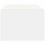 Mueble de TV con luces LED blanco 100X35,5x25 cm by , TV Furniture - Ref: Foro24-860238, Price: 79,11 €, Discount: %