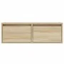 Mueble de TV con luces LED roble sonoma 75x35,5x25 cm de , Muebles TV - Ref: Foro24-860231, Precio: 67,03 €, Descuento: %
