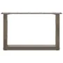 Patas de mesa centro forma U 2uds acero natural 50x(30-31) cm de , Patas para mesas - Ref: Foro24-4013139, Precio: 52,04 €, D...