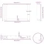 Patas de mesa centro forma U 2uds acero natural 50x(30-31) cm de , Patas para mesas - Ref: Foro24-4013139, Precio: 52,04 €, D...