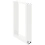 Patas de mesa de centro forma U 2uds acero blanco 38x(42-43) cm by , Table legs - Ref: Foro24-4013153, Price: 56,92 €, Discou...