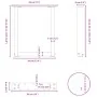 Patas de mesa de centro forma U 2uds acero blanco 38x(42-43) cm by , Table legs - Ref: Foro24-4013153, Price: 56,92 €, Discou...