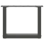 Patas de mesa centro forma U 2uds acero antracita 30x(30-31) cm by , Table legs - Ref: Foro24-4013130, Price: 42,31 €, Discou...