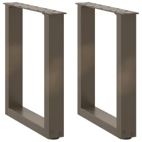 Patas para mesa de centro en forma de U 2 uds antracita acero by , Table legs - Ref: Foro24-4013151, Price: 50,24 €, Discount: %
