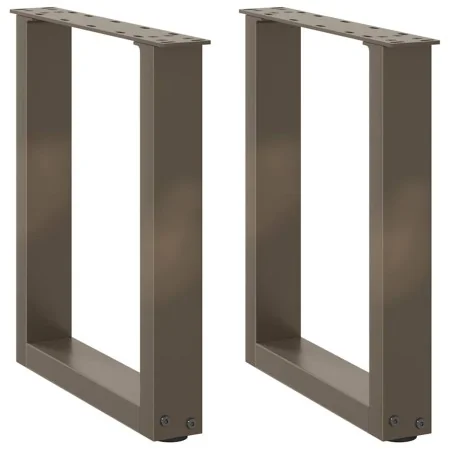 Patas para mesa de centro en forma de U 2 uds antracita acero by , Table legs - Ref: Foro24-4013151, Price: 50,24 €, Discount: %