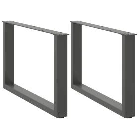 Patas para mesa de centro en forma de U 2 uds antracita acero von , Tischbeine - Ref: Foro24-4013166, Preis: 64,44 €, Rabatt: %