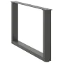 Patas para mesa de centro en forma de U 2 uds antracita acero by , Table legs - Ref: Foro24-4013166, Price: 64,44 €, Discount: %