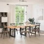 Patas para mesa centro forma U 3 uds acero negro 90x(72-73) cm de , Patas para mesas - Ref: Foro24-4013208, Precio: 119,75 €,...