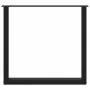 Patas para mesa centro forma U 3 uds acero negro 90x(72-73) cm de , Patas para mesas - Ref: Foro24-4013208, Precio: 119,75 €,...
