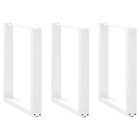 Patas para mesa centro forma U 3 uds blanco 70x(72-73) cm acero von , Tischbeine - Ref: Foro24-4013201, Preis: 119,72 €, Raba...