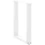 Patas para mesa centro forma U 3 uds blanco 70x(72-73) cm acero by , Table legs - Ref: Foro24-4013201, Price: 119,72 €, Disco...