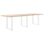 Patas para mesa centro forma U 3 uds blanco 70x(72-73) cm acero by , Table legs - Ref: Foro24-4013201, Price: 119,72 €, Disco...