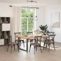 Patas para mesa comedor forma U 2uds antracita 100x(72-73) cm von , Tischbeine - Ref: Foro24-4013198, Preis: 104,71 €, Rabatt: %