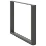 Patas para mesa comedor forma U 2uds antracita 100x(72-73) cm von , Tischbeine - Ref: Foro24-4013198, Preis: 104,71 €, Rabatt: %
