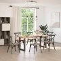 Patas mesa centro forma U 2uds acero natural 70x(72-73)cm acero by , Table legs - Ref: Foro24-4013187, Price: 82,41 €, Discou...