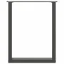 Patas mesa centro forma U 2uds acero natural 70x(72-73)cm acero by , Table legs - Ref: Foro24-4013187, Price: 82,41 €, Discou...