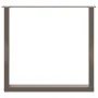 Patas mesa centro forma U 2uds acero natural 80x(72-73)cm acero de , Patas para mesas - Ref: Foro24-4013191, Precio: 86,60 €,...