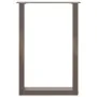 Patas para mesa comedor forma U 2uds acero natural 50x(72-73)cm de , Patas para mesas - Ref: Foro24-4013179, Precio: 81,30 €,...