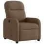 Sillón reclinable de tela marrón by , Armchairs - Ref: Foro24-4015526, Price: 178,27 €, Discount: %