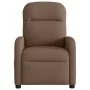 Sillón reclinable de tela marrón by , Armchairs - Ref: Foro24-4015526, Price: 178,27 €, Discount: %