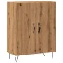 Aparador de madera de ingeniería roble artisan 69,5x34x90 cm de , Aparadores - Ref: Foro24-857178, Precio: 79,48 €, Descuento: %