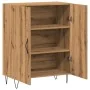 Aparador de madera de ingeniería roble artisan 69,5x34x90 cm de , Aparadores - Ref: Foro24-857178, Precio: 79,48 €, Descuento: %