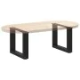 Patas de mesa de centro forma U 2uds acero negro 40x(30-31) cm by , Table legs - Ref: Foro24-4013132, Price: 62,19 €, Discoun...