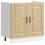 Mueble bajo para fregadero Kalmar roble sonoma 80x46x81,5 cm von , Küchenschränke - Ref: Foro24-853450, Preis: 67,34 €, Rabat...